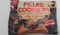 Filled cookie 25 poppy chocolate