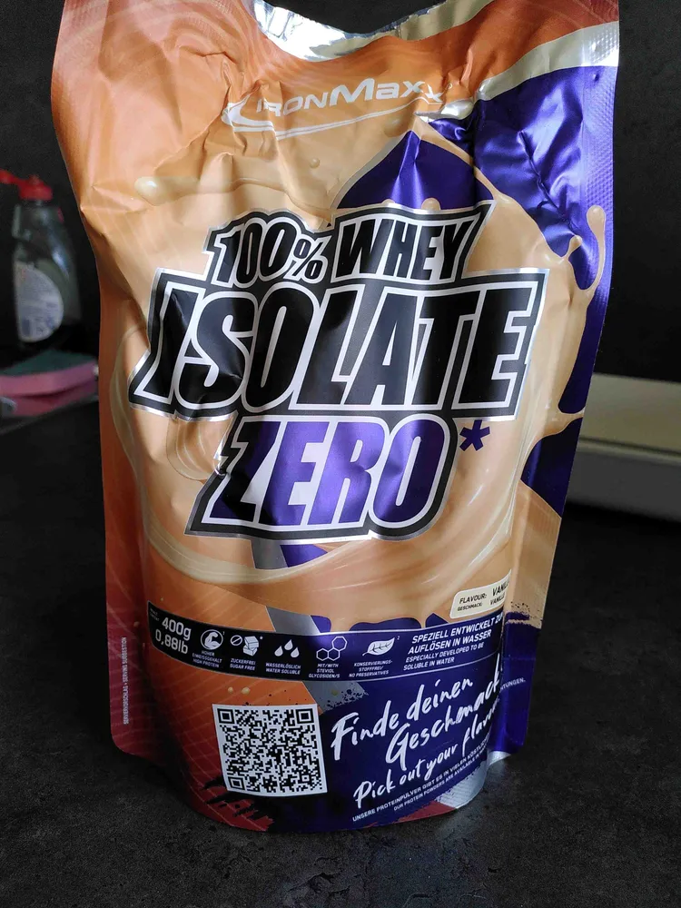 100℅ Whey Isolate Zero Vanille