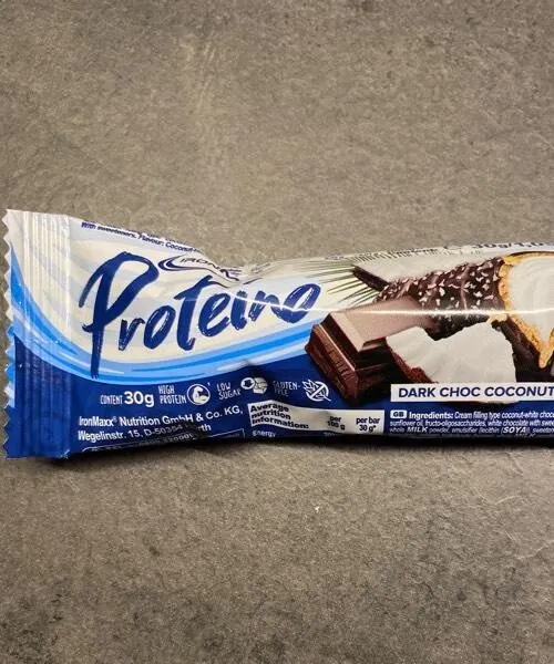 Proteino Dark Choc Coconut Flavor