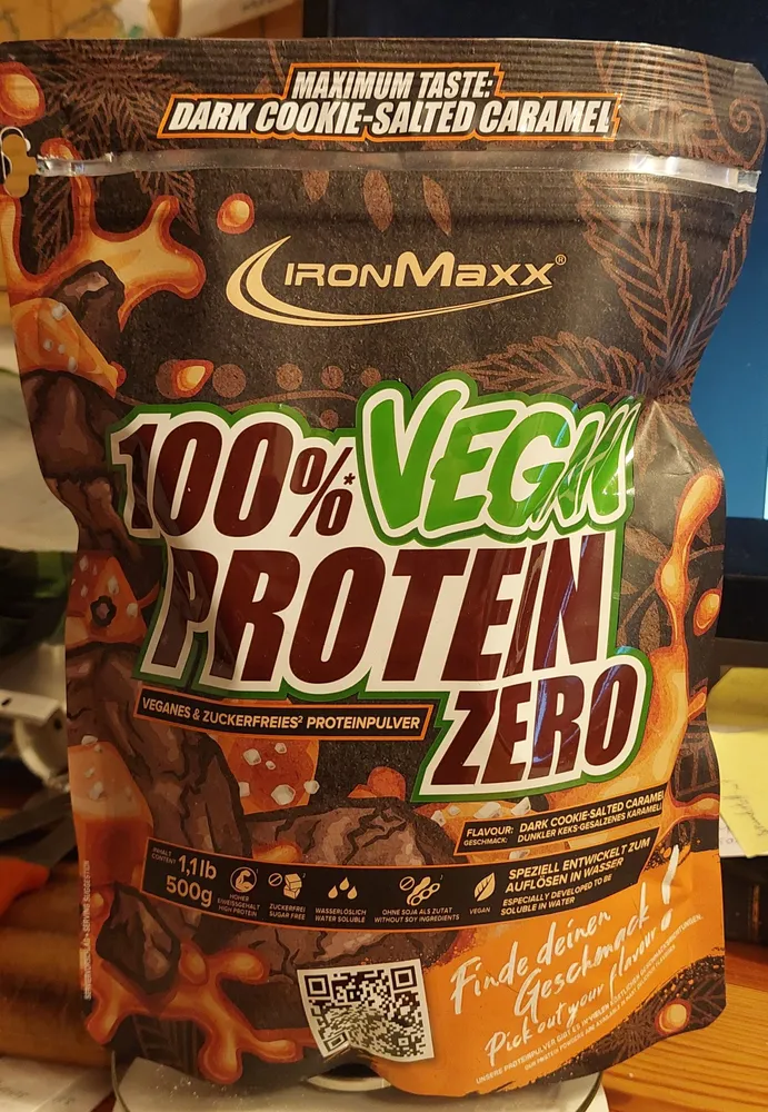 100% Vegan Protein Zero - Dark Cookie-salted Caramel