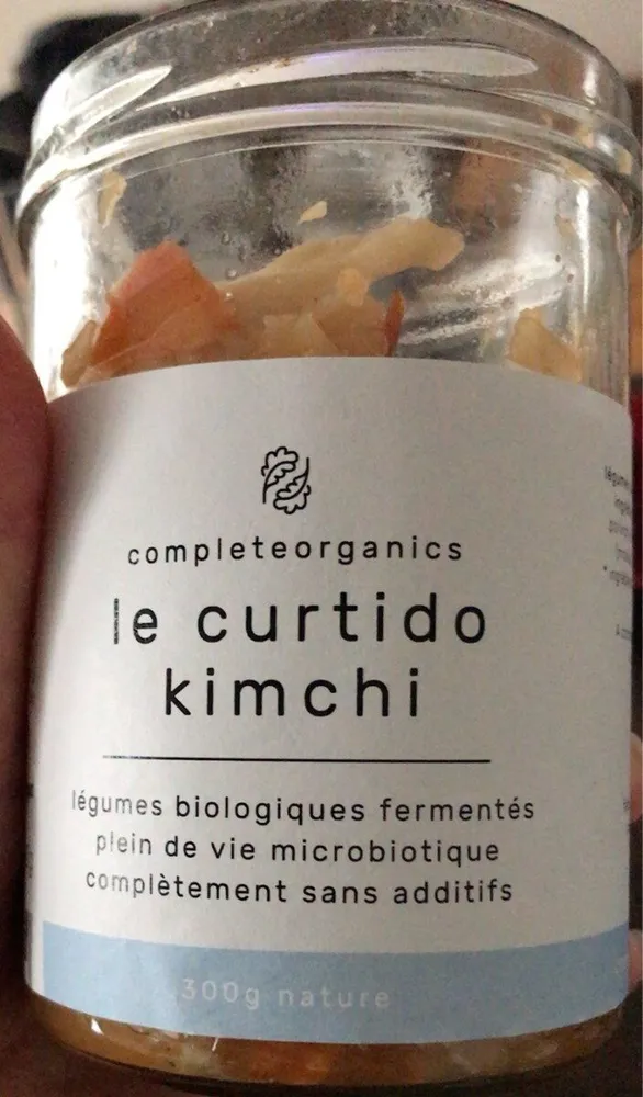 Le curtido kimchi