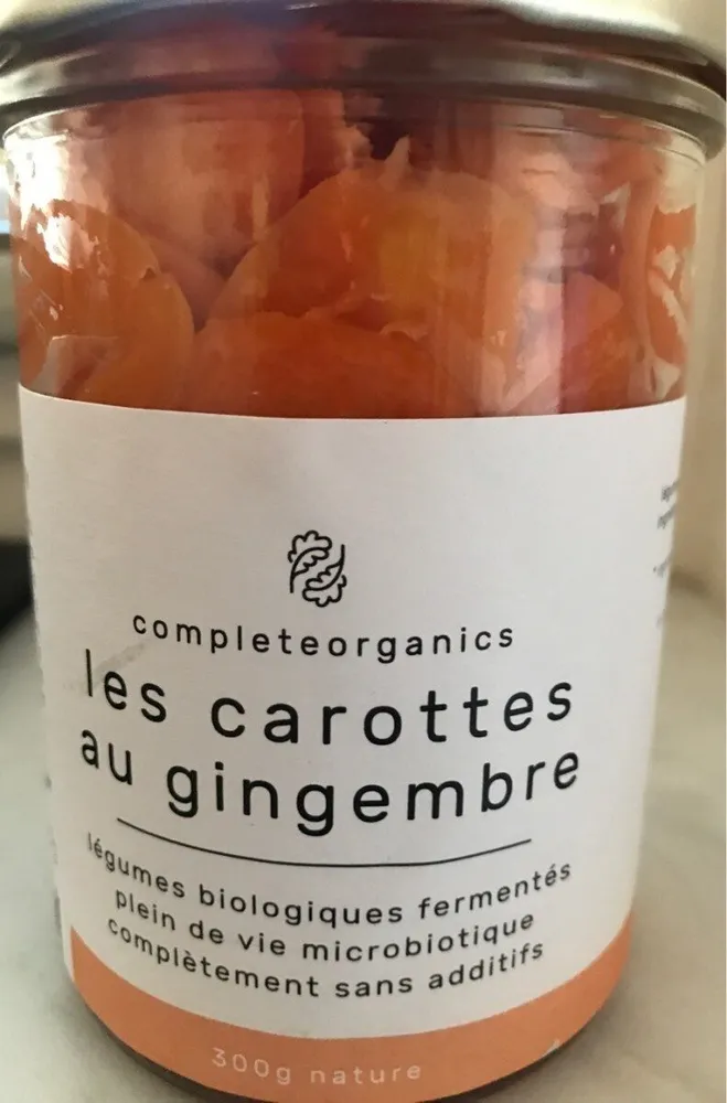 Carottes au gingembre