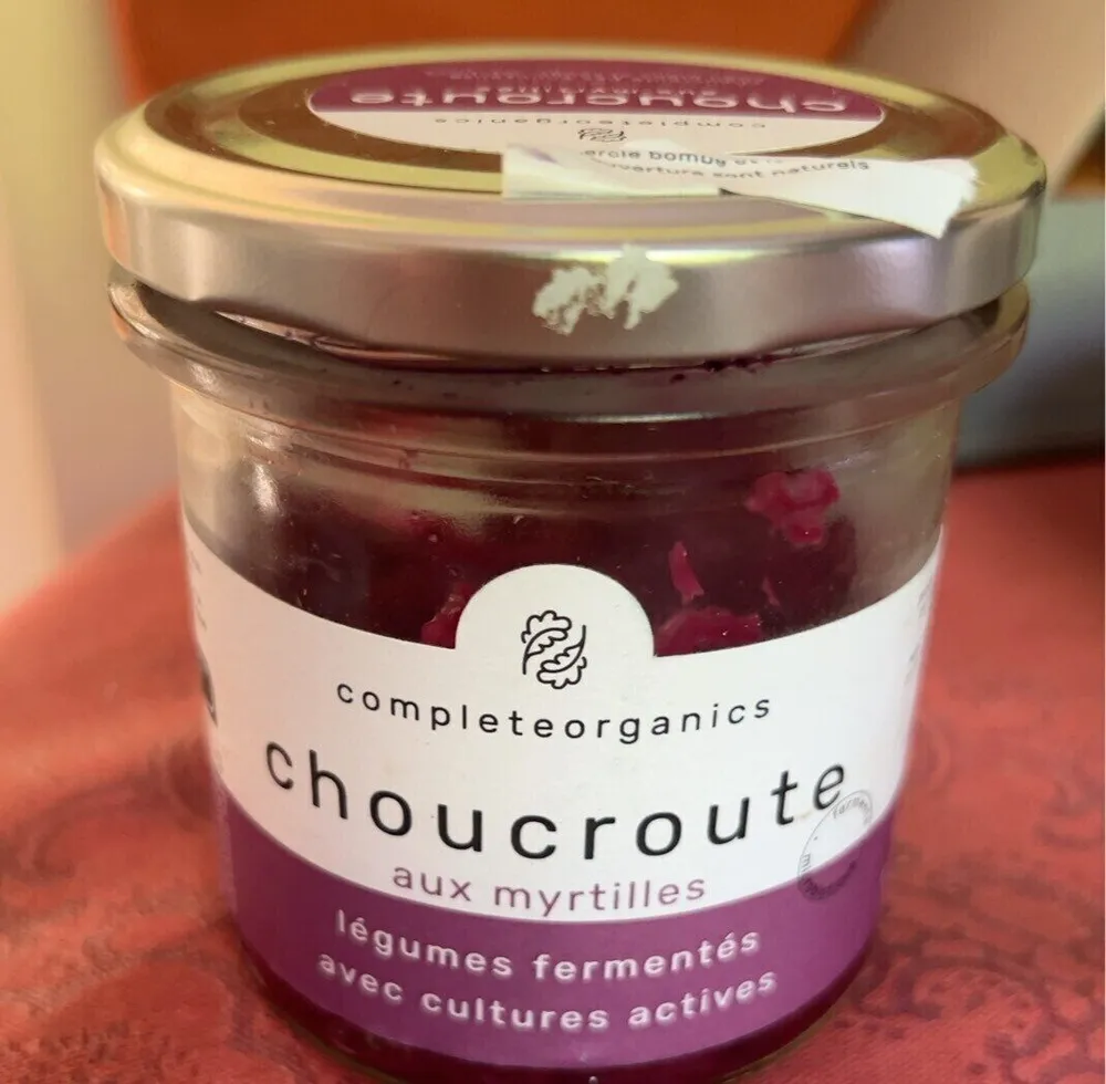 Choucroute aux myrtilles