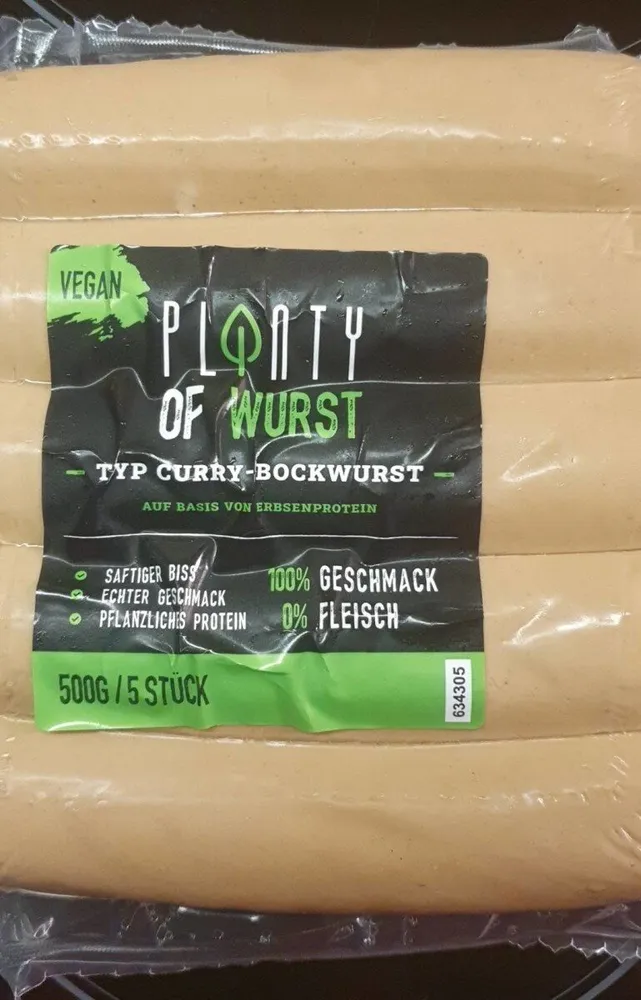 Vegane Curry-Bockwurst