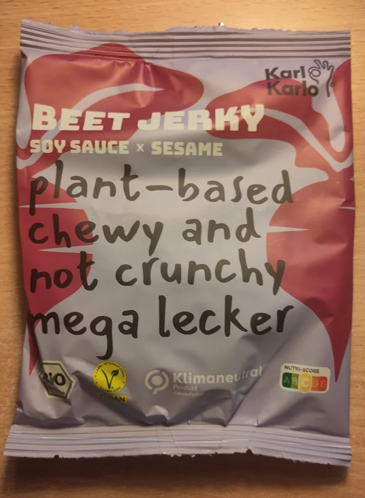 Beet Jerky Soy Sauce x Sesame