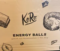 Energy balls noisette
