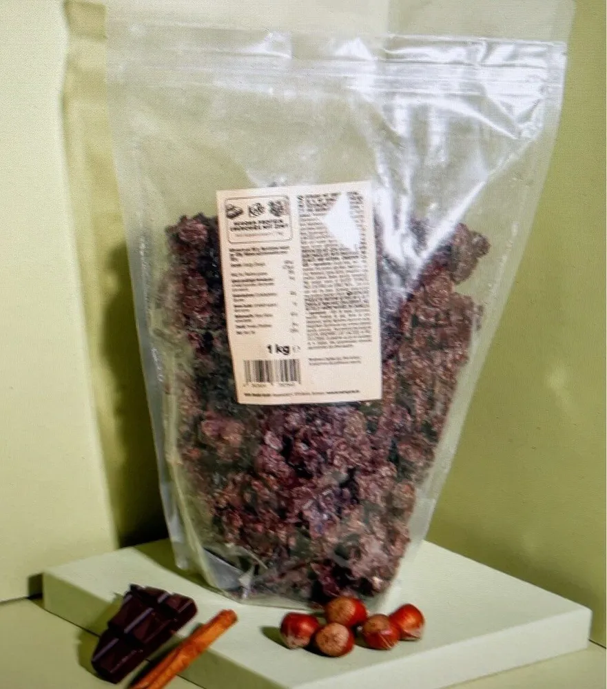 Croquants protéinés chocolat et cannelle