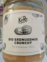 Bio Erdnuss muss crunchy
