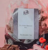 Cioccolato Fondente bío a pezzi con mix di frutti di bosco