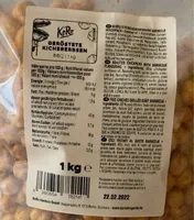 geröstete kichererbsen