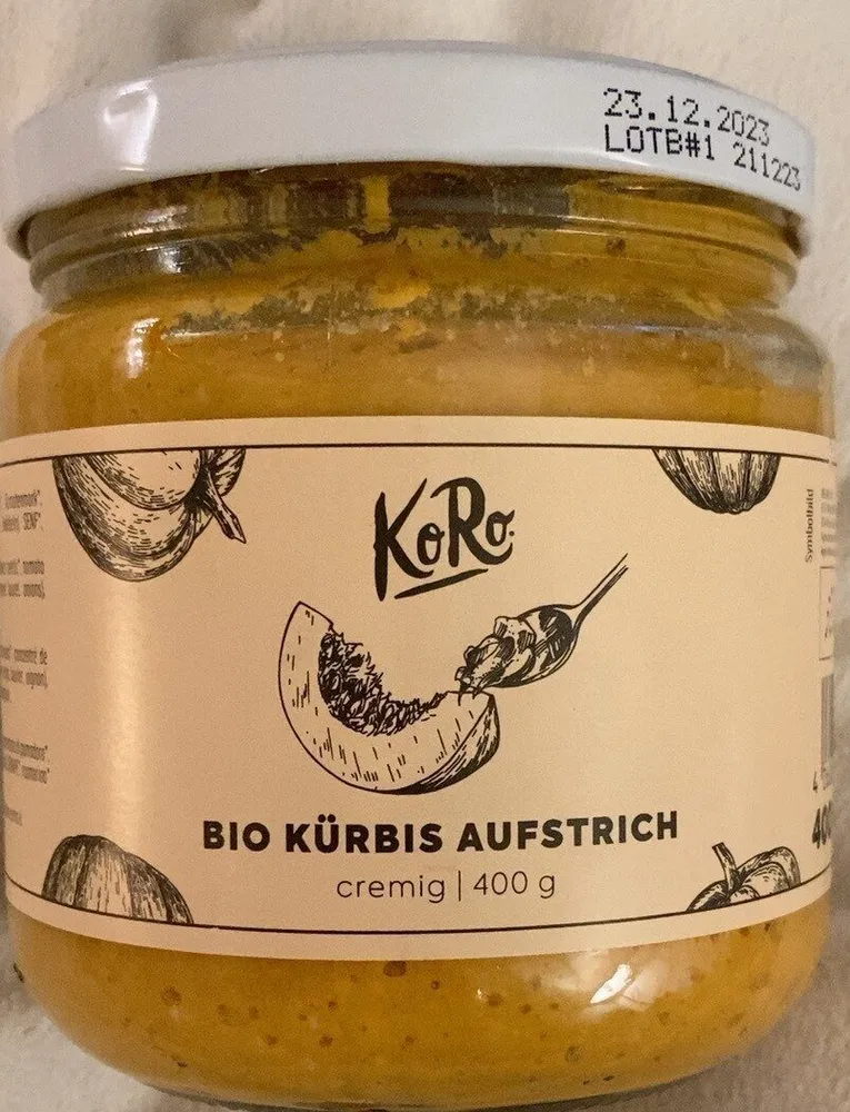 Bio Kürbis Aufstrich
