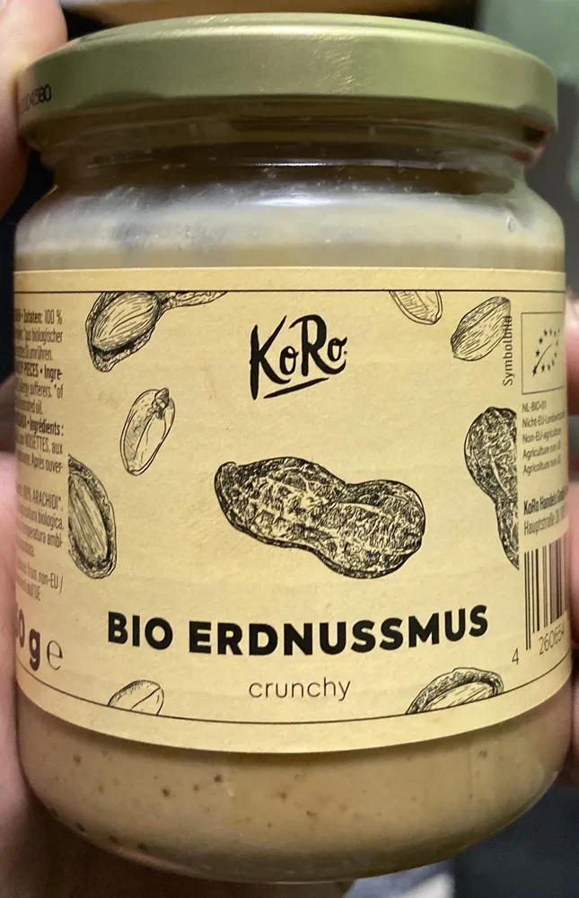 Erdnussmus crunchy