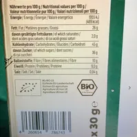 Bio nut butter bar