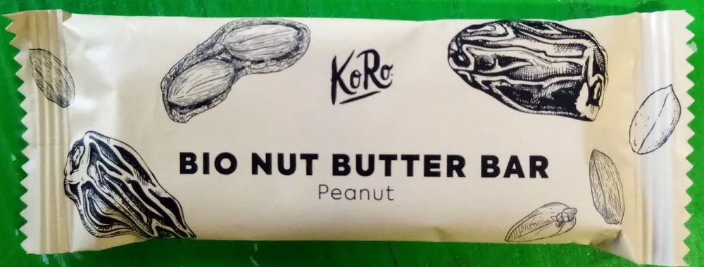 Barre au beurre de cacahuètes bio