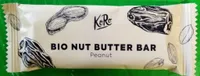 Barre au beurre de cacahuètes bio