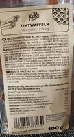 Hauchdünne Zimtwaffeln