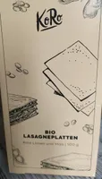 bio lasagneplatten