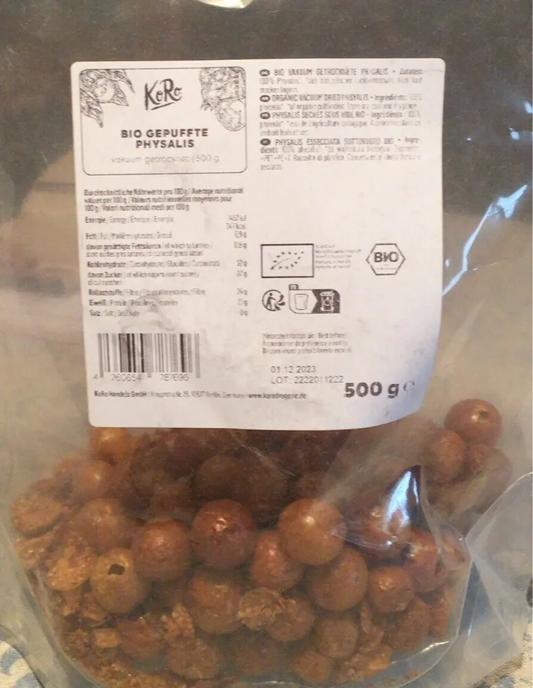 Physalis soufflées