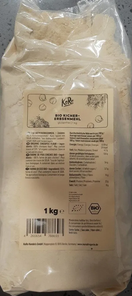 Farina di ceci bio Kichererbsenmehl