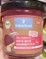 Bio-aufstrich rote Beete & Meerrettich