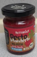 Pesto Manifesto Rotebeete-Mandel