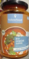 Followfood Gemüsesuppe mit Kichererbsen 4260655551241