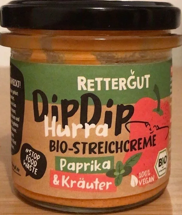 DipDip Hurra Bio-Streichcreme Paprika & Kräuter