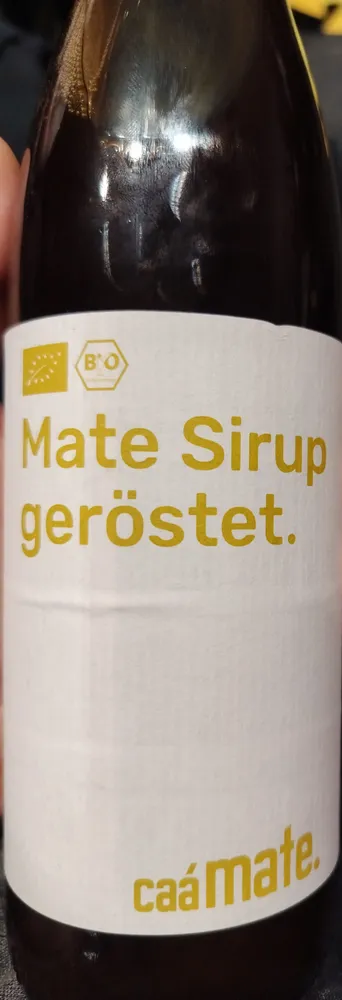 Mate Sirup geröstet