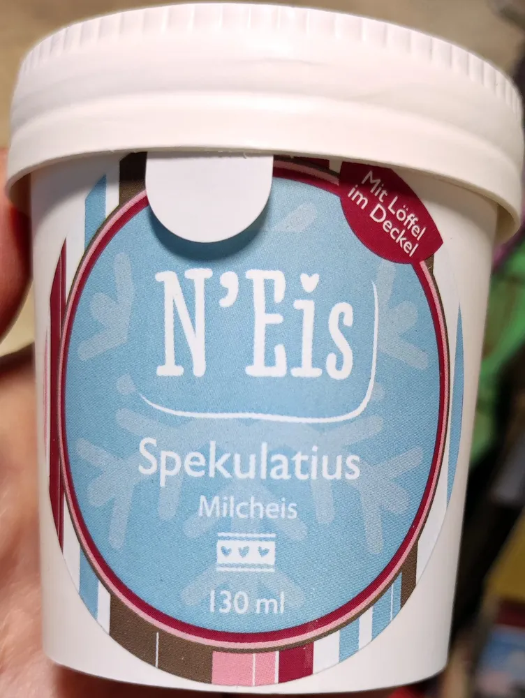 Spekulatius Milcheis