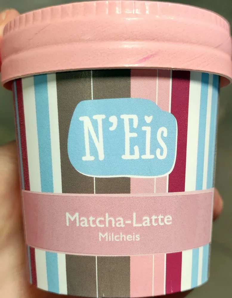 Matcha latte Milcheis