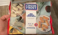 Mini spinach & cheese rolls