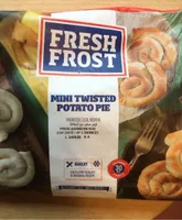 Mini twisted potato pie