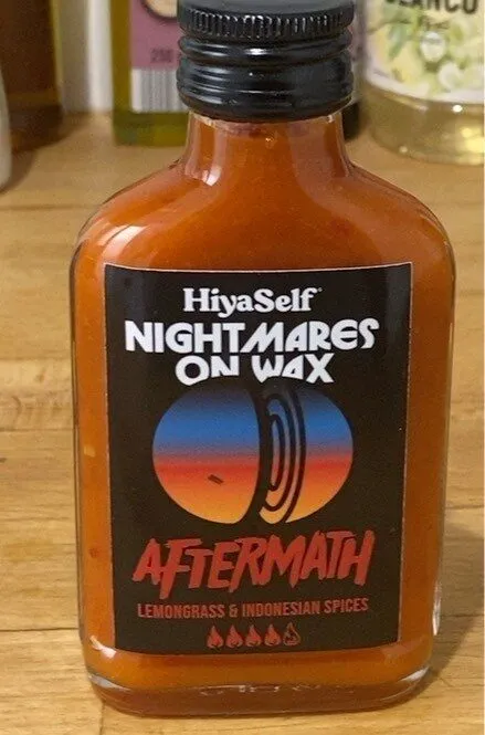 Nightmares on Wax x Hiyaself Aftermath Hot Sauce