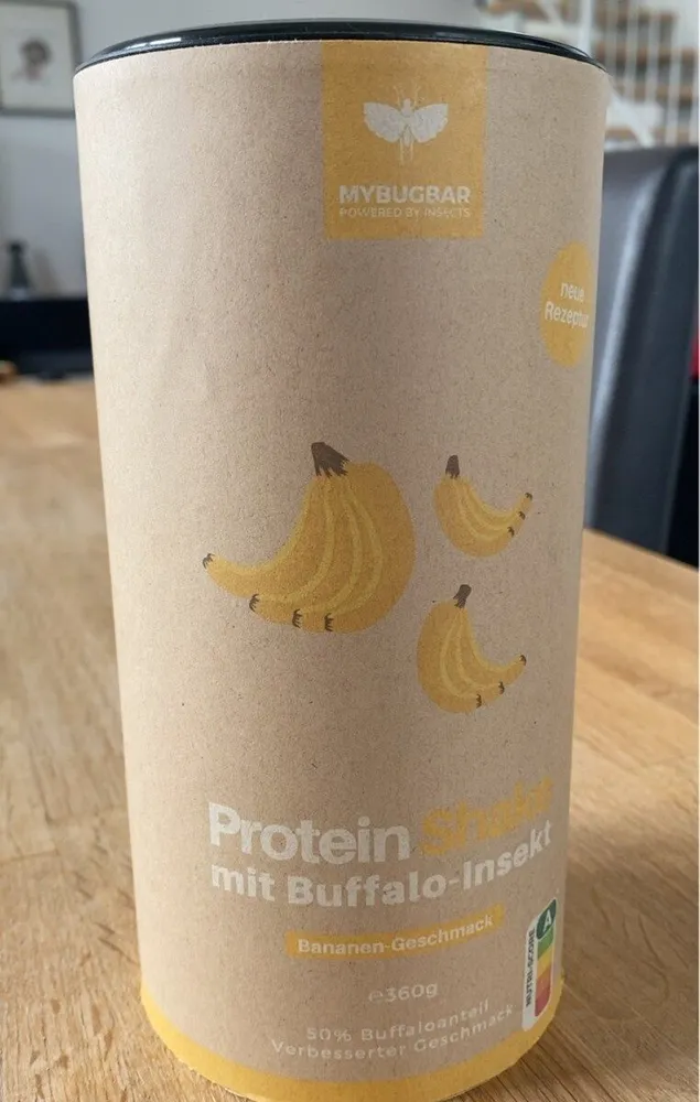 Protein Shake mit Buffalo Insekt (Banane)
