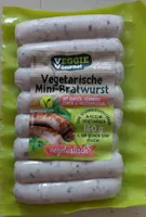 Vegetarische Mini-Bratwurst