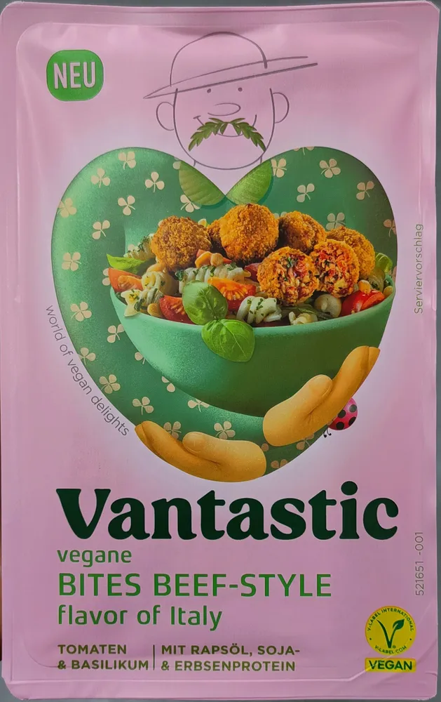 Vegane Bites Beef-Style - Flavor of Italy