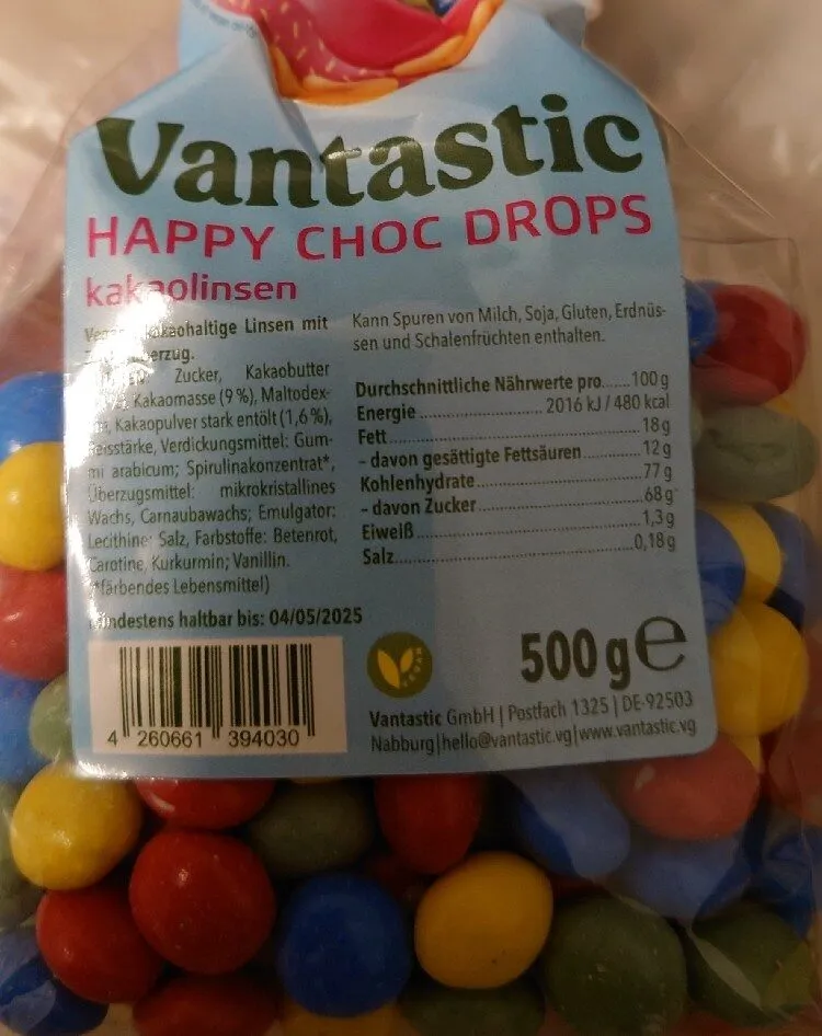 Happy Choc Drops