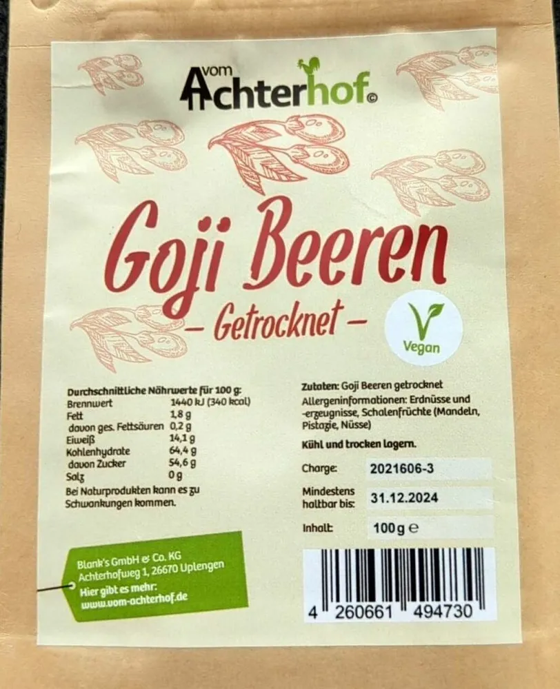 Goji Beeren