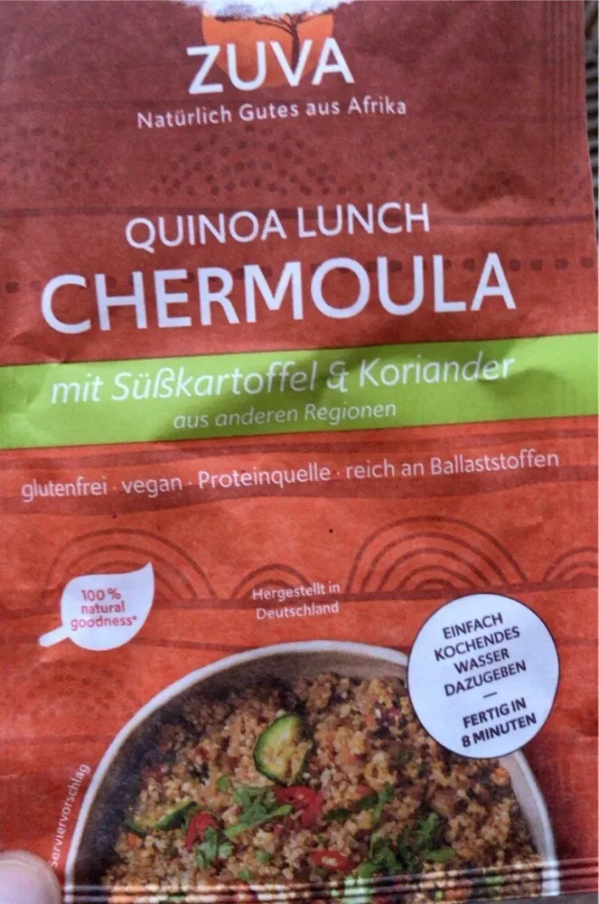 Quinoa Lunch Chermoula