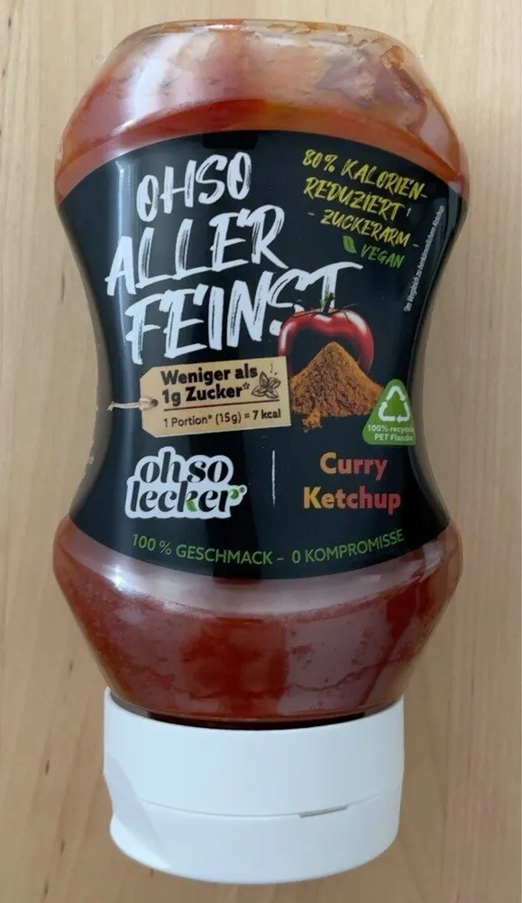 OHSO Allerfeinst Curry Ketchup