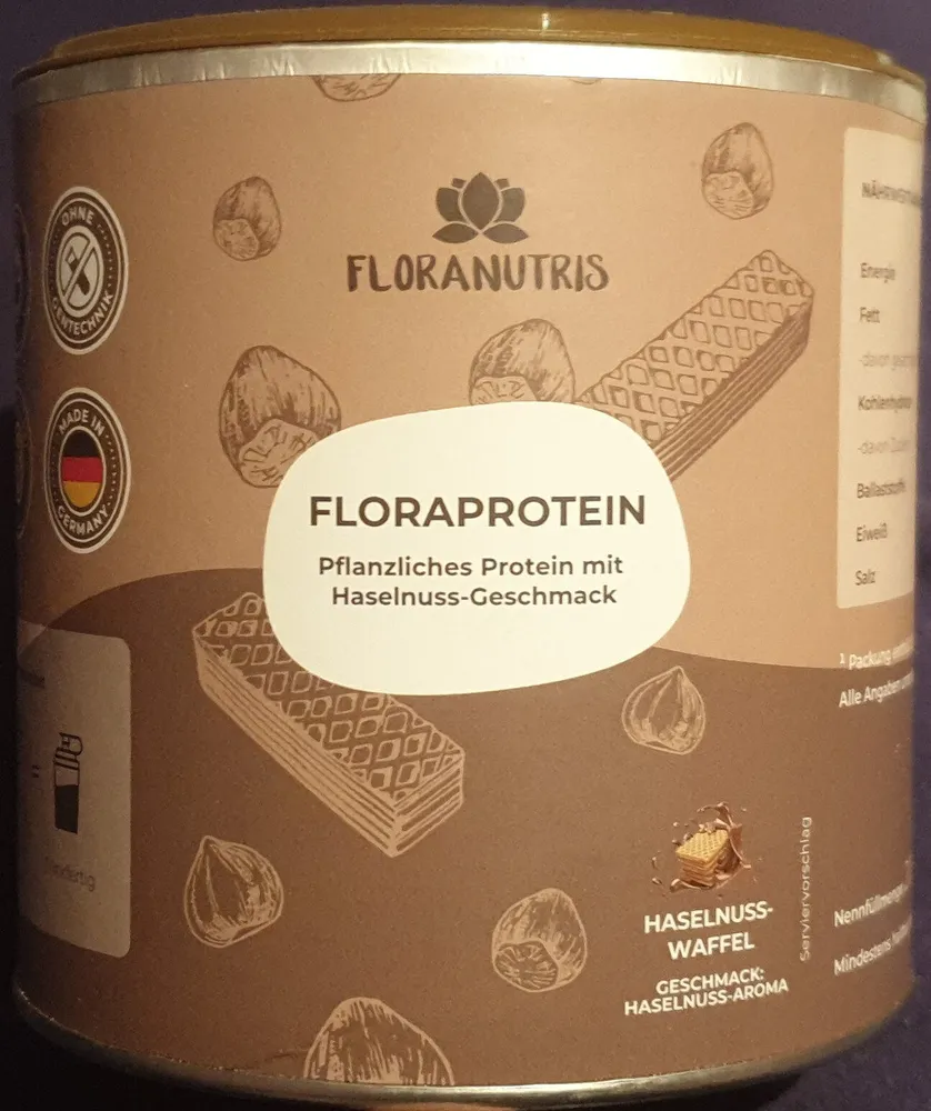 Floraprotein Haselnusswaffel