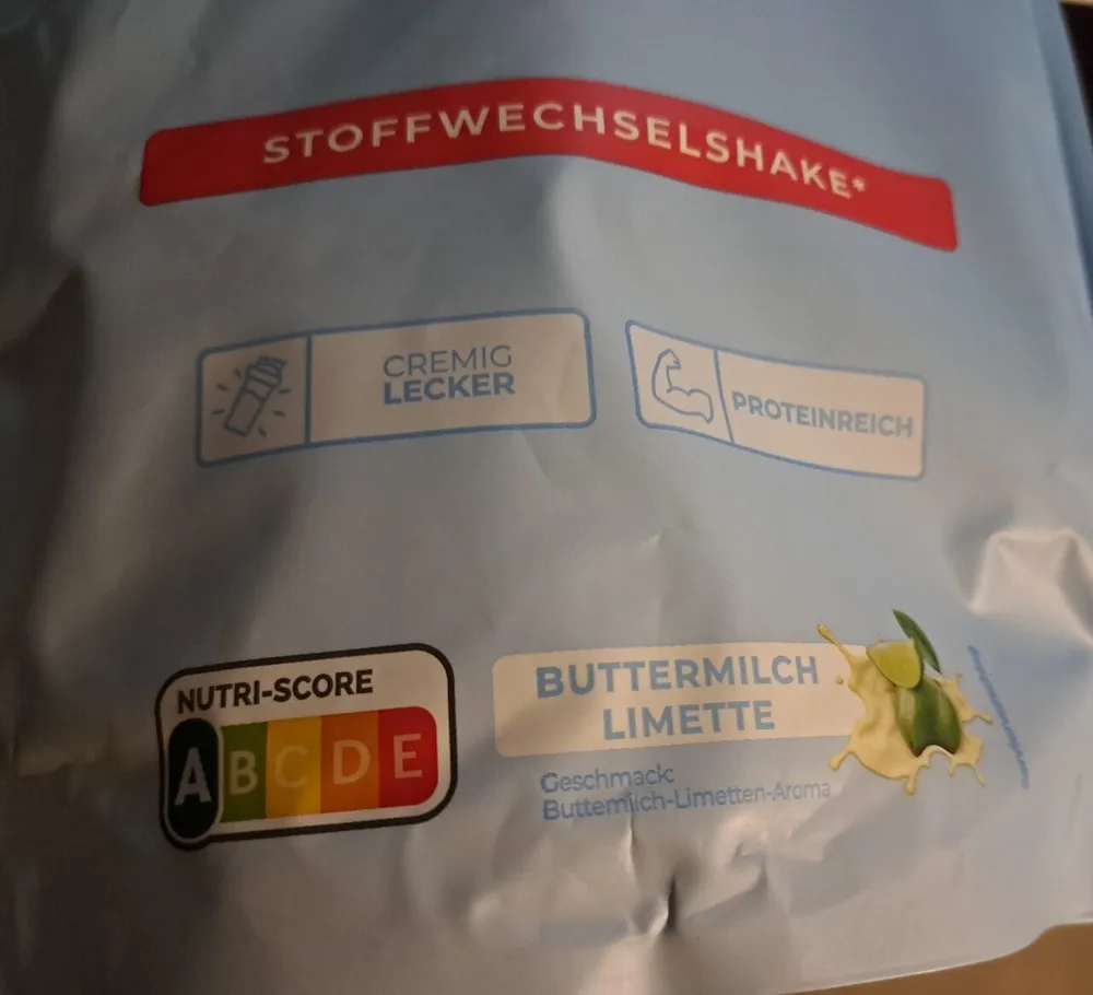 Stoffwechselshake Buttermilch Limette
