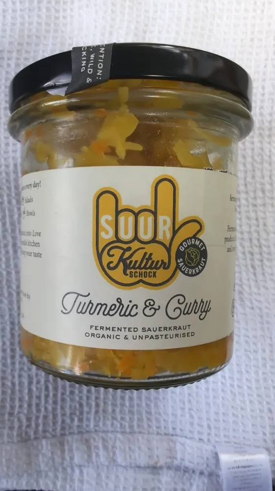 Sauerkraut - Tumeric And curry