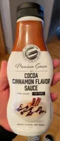 Cocoa cinnamon flavor sauce