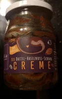 Dattel-Haselnuss-Schoko Creme