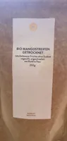 Bio mangostreifen getrocknet