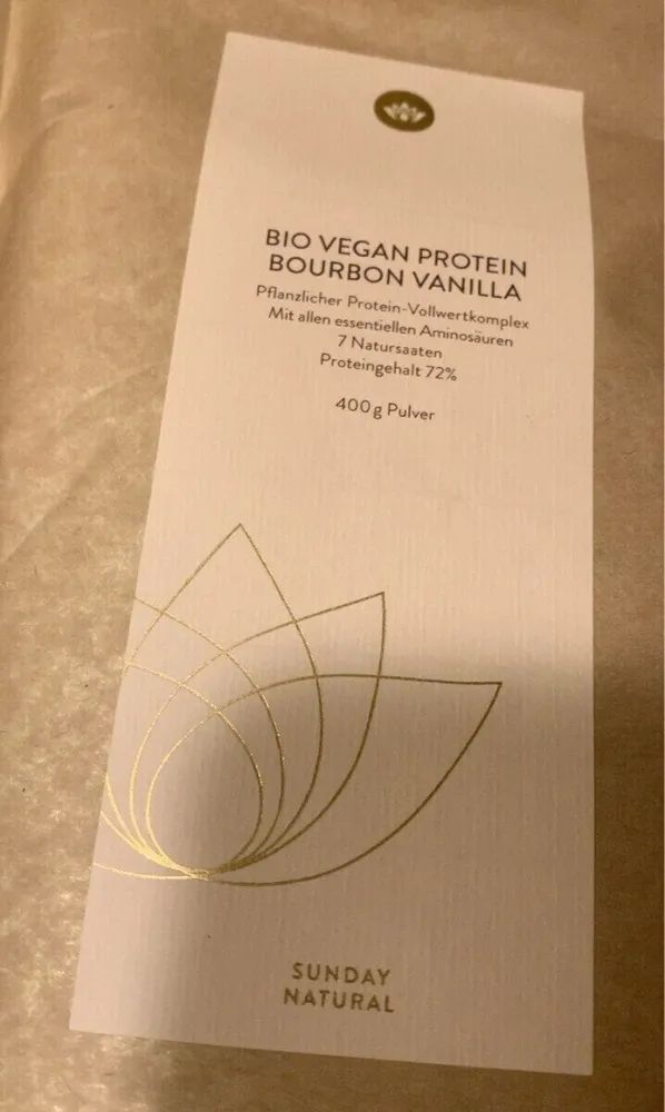 Bio Vegan Protein Bourbon Vanilla