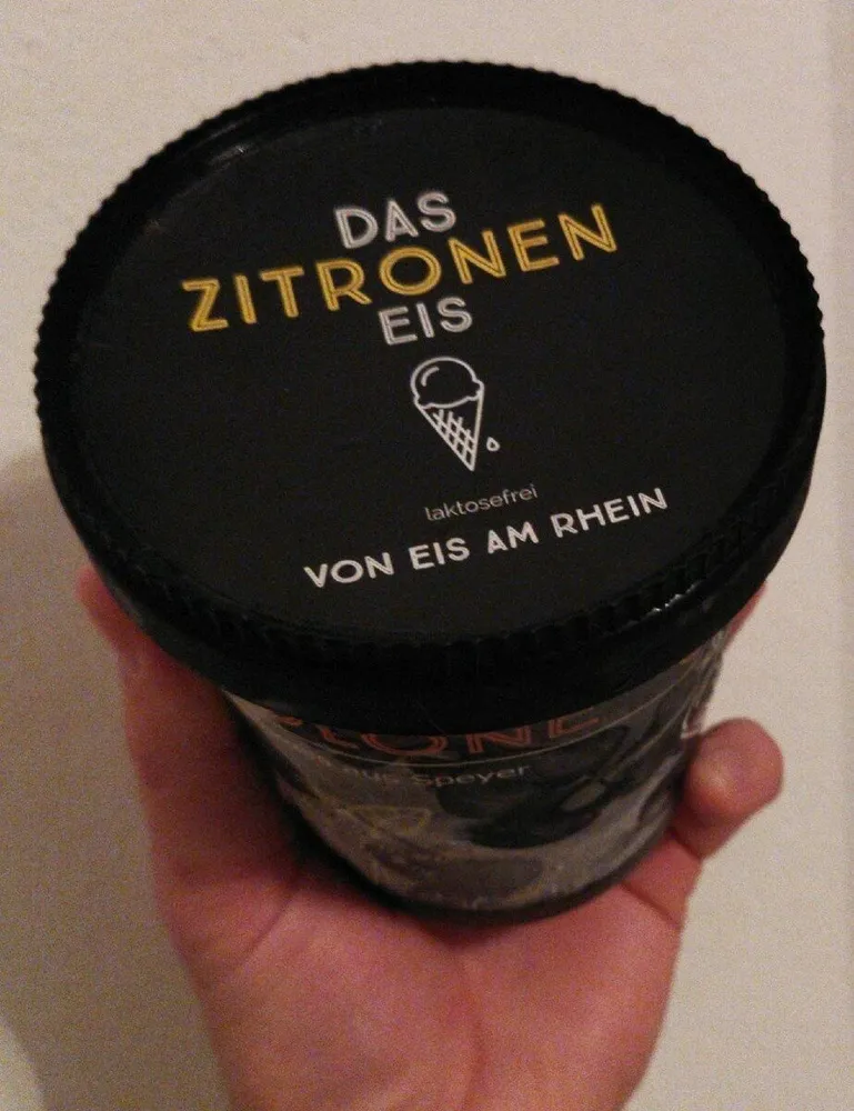 Das Zitronen Eis