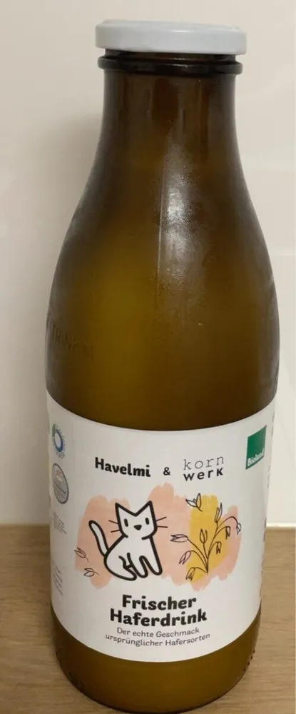Frischer Haferdrink