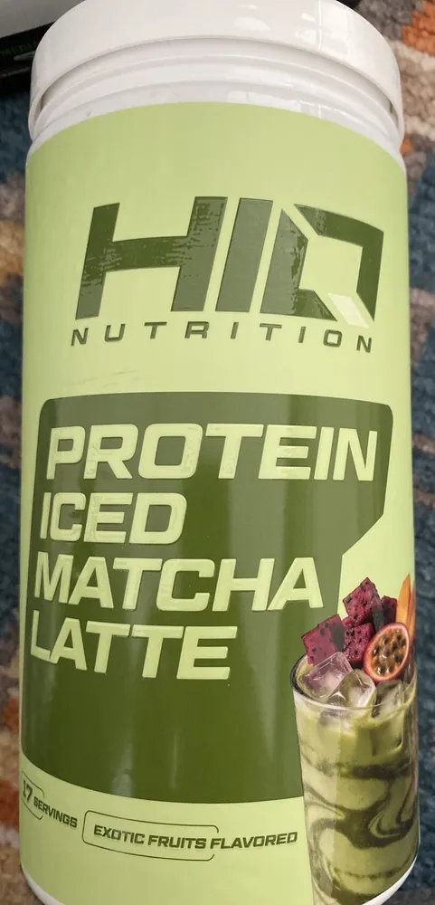 Protein Iced Matcha Latte